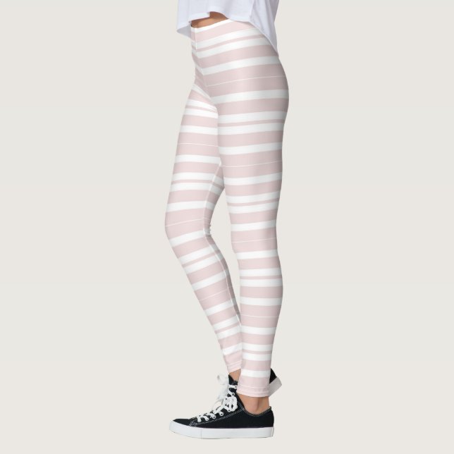Leggings rayas rosas y blancas (Izquierda)