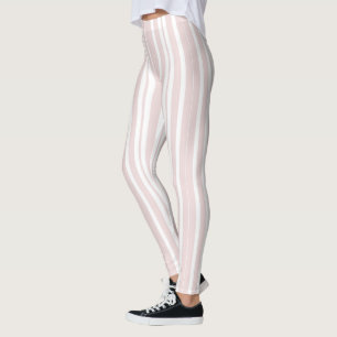 Leggings rayas rosas y blancas