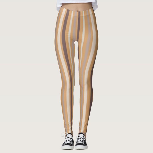 Leggings Rayas sin soldadura (Anverso)