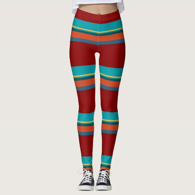 Leggings Rayas suroeste 24 (Anverso)