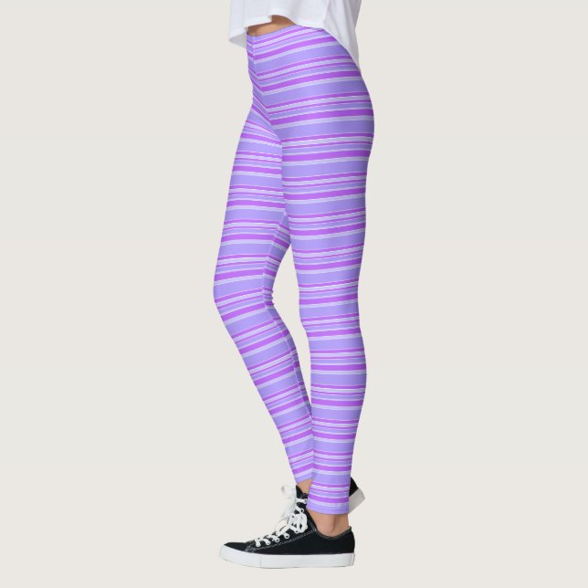 Leggings Rayas violetas (Izquierda)