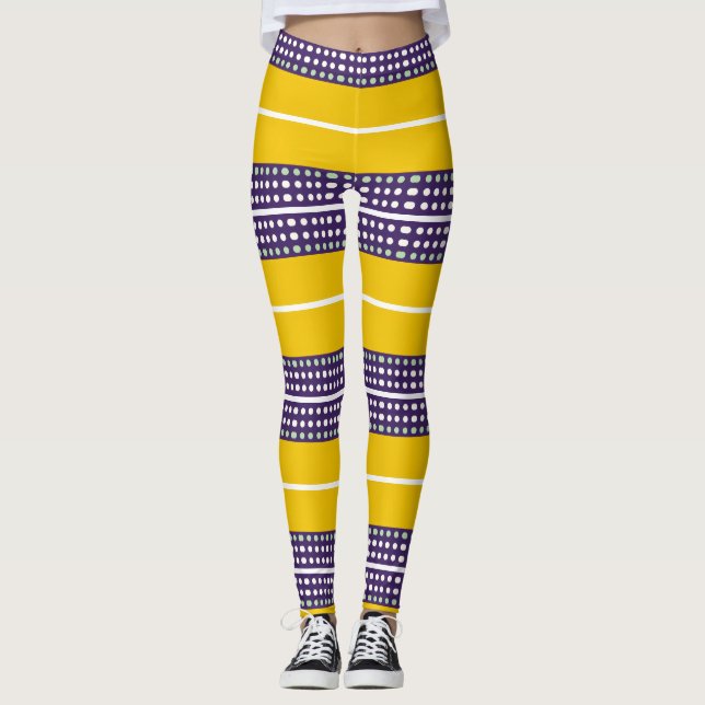 Leggings Rayas y puntos (Anverso)