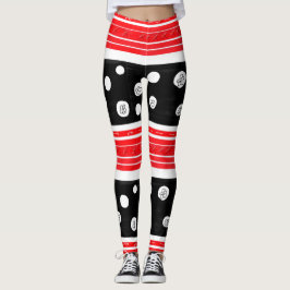 Leggings Rayas Y Puntos De Polka