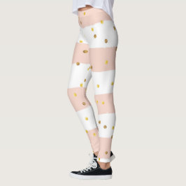 Leggings Rayas y puntos de polka