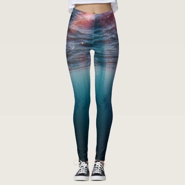 Leggings rayos solares bajo el agua (Anverso)