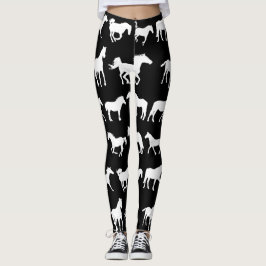 Leggings Razas de caballos variadas
