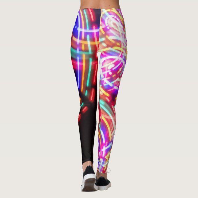 Leggings Razzle deslumbra las polainas del artista C.L. (Reverso)