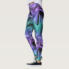 Leggings realidad virtual, gradiente de cristal oscuro :