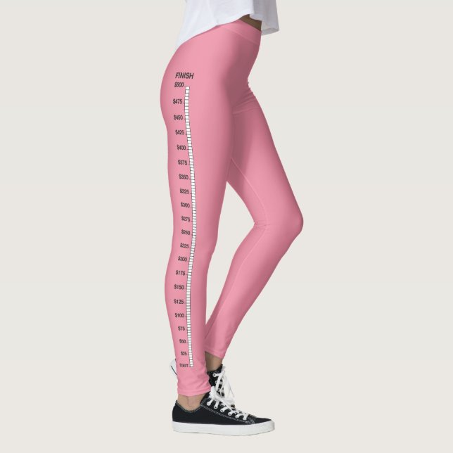 Leggings Recaudación de fondos | Piernas | 500 $ | Rosa (Derecha)