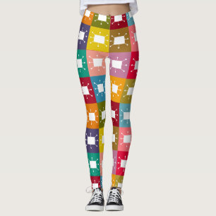 Leggings Rectángulos atómicos