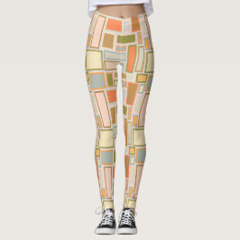 Leggings Rectángulos de Boho