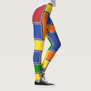 Leggings Rectángulos de color