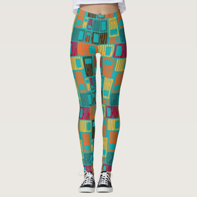 Leggings Rectángulos interrumpidos (Anverso)