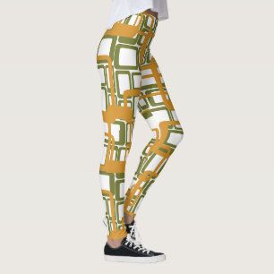Leggings Rectángulos modernos más abiertos a mediados del s