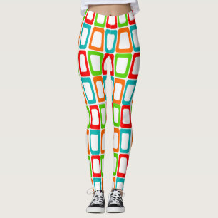 Leggings Rectángulos pequeños sesgados