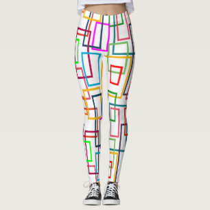 Leggings Rectángulos superpuestos