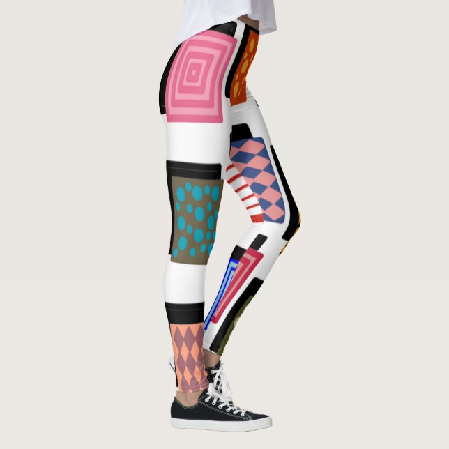 Leggings Rectángulos y sombras (Derecha)