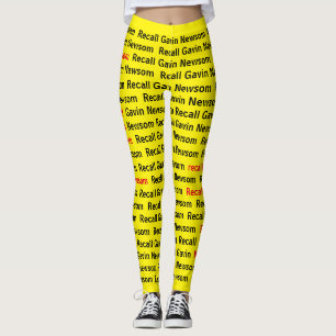 Leggings Recuerde Gavin Newsom