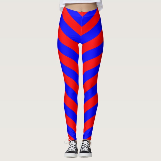 Leggings Red And Blue (Anverso)