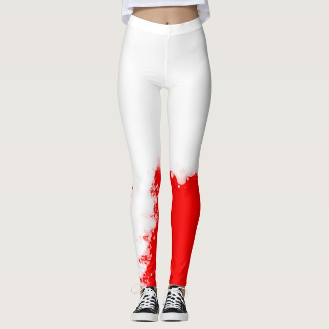 Leggings Red de trabajo en curso (Anverso)