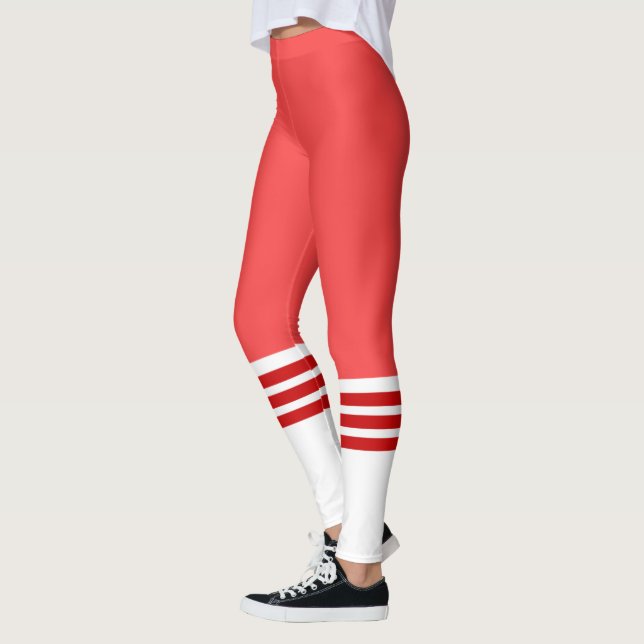 Leggings Red Team Tube Sock (Izquierda)