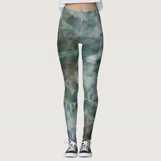 Leggings Refracción del arte digital de acción
