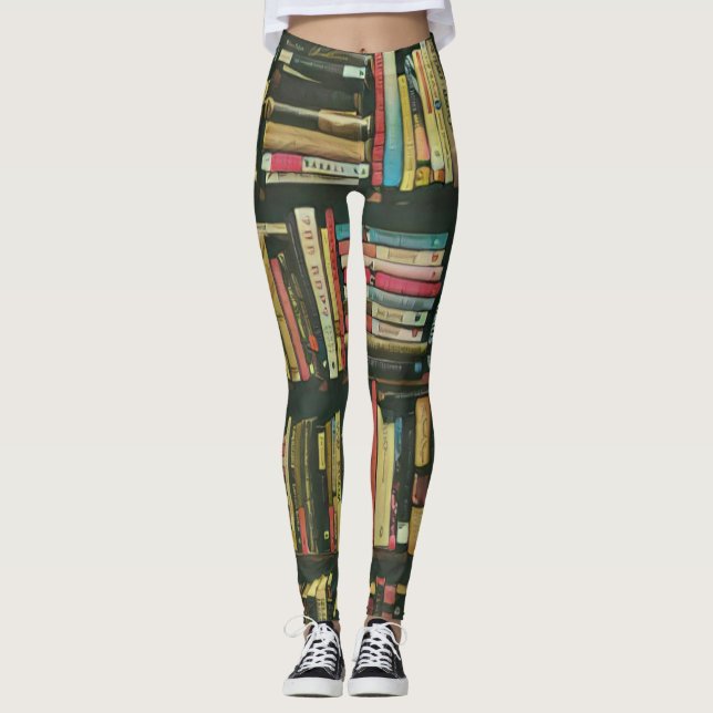 Leggings regalo de amante de biblioteca de Guay (Anverso)