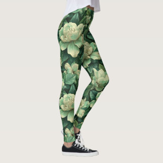 Leggings Regalo de aniversario estético Gardenias para entr