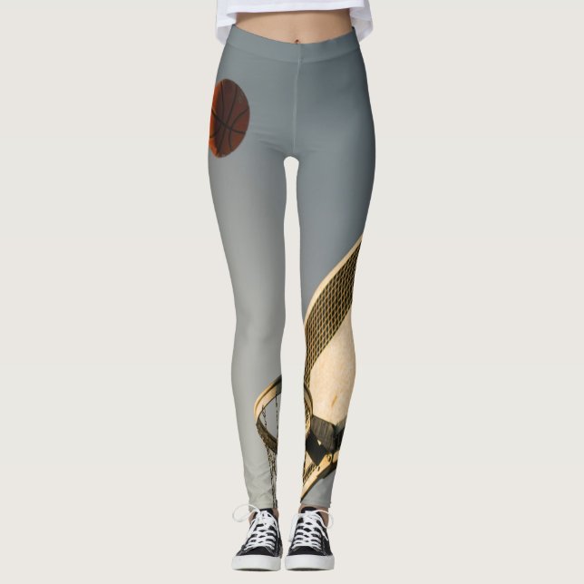 Leggings Regalo de baloncesto de bonito (Anverso)