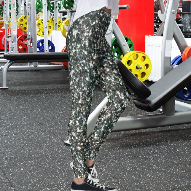 Leggings Regalo de brillo blanco azul oscuro turquesa gris (Subido por el creador)