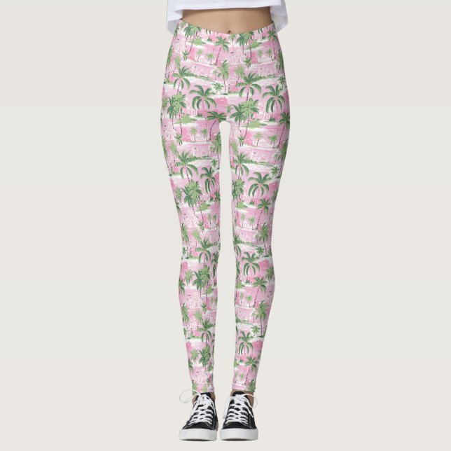 Leggings Regalo de cumpleaños | Amo El Océano (Anverso)