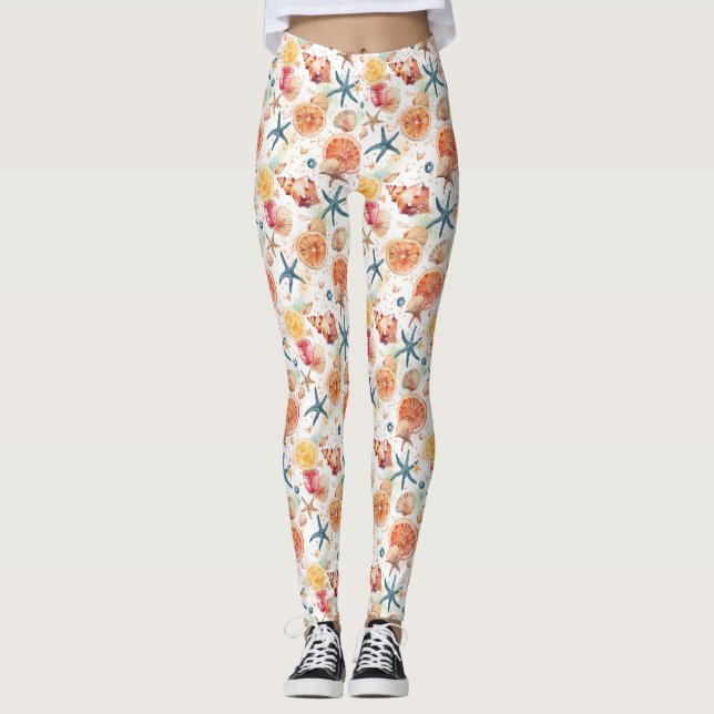 Leggings Regalo de Cumpleaños | El Mar Echa Su Encanto Para (Anverso)
