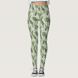 Leggings Regalo de Cumpleaños Flor de lirio del valle sin