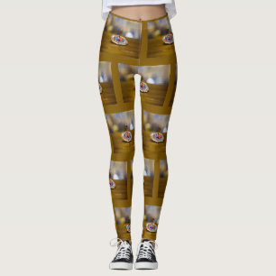 Leggings Regalo de dreidel de Hanukkah SlipperyJoe base oct