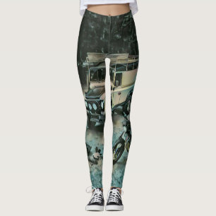 Leggings Regalo de motocicleta retro