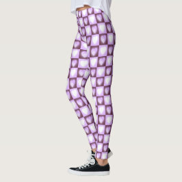 Leggings Regalo de San Valentín Plum Mauve Celestial Hearts