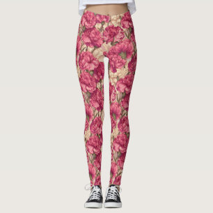 Leggings Regalos de Boda Pétalo de Clavel Cardio Rosa