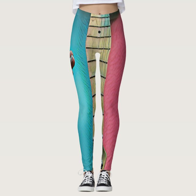Leggings Regalos de guitarrista de Bass (Anverso)