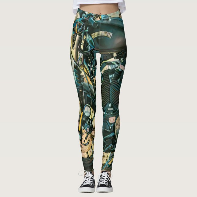 Leggings Regalos de motocicletas (Anverso)