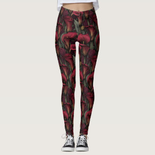 Leggings Regalos de Pétalos de Lirios Calla para Esposa Ro