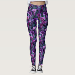 Leggings Regalos Florales de Lirios de Calla para Compañero