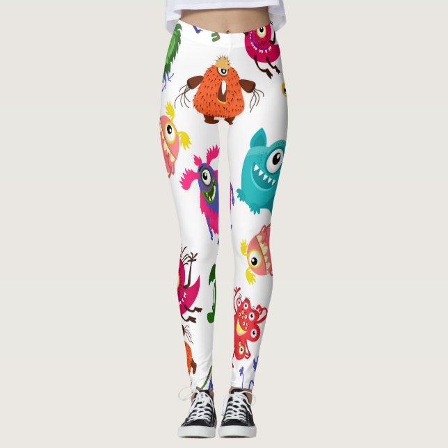 Leggings Regalos Monstruos Para Niños  (Anverso)