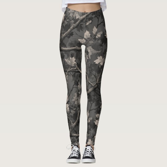 Leggings Regalos Navideños de Camuflaje Colorido Ropa de Gi (Anverso)