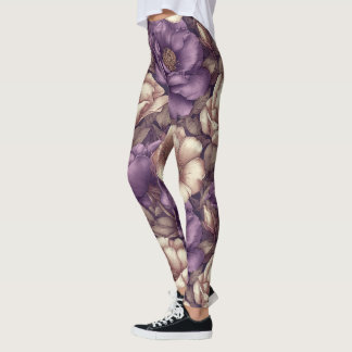 Leggings Regalos Temáticos De Gardenias Florales Para
