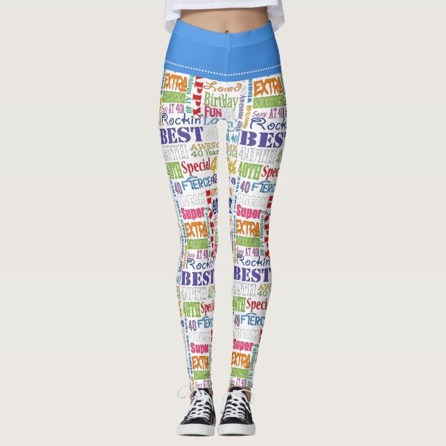 Leggings Regalos Únicos Y Especiales De Fiestas De Cumpleañ (Anverso)