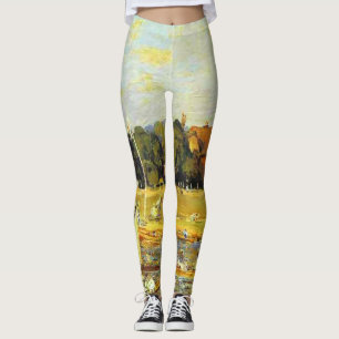 Leggings Regatta en Hampton Court Alfred Sisley Poster