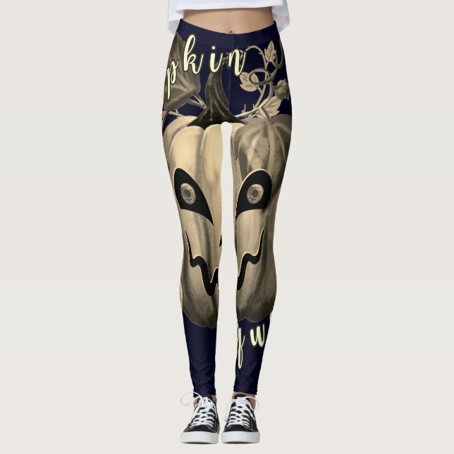 Leggings Reina de calabaza (Anverso)