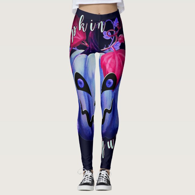 Leggings Reina de calabaza (Anverso)