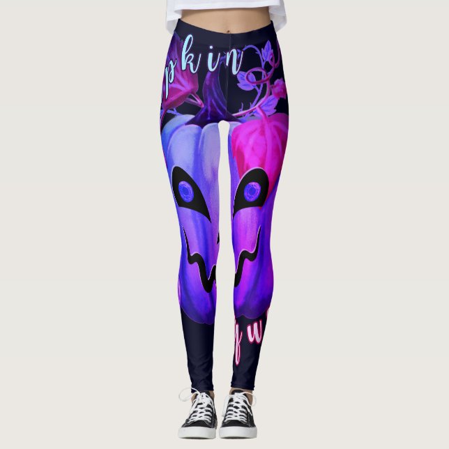 Leggings Reina de calabaza (Anverso)