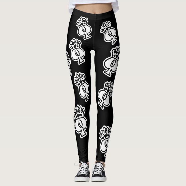 Leggings Reina de espadas (Anverso)